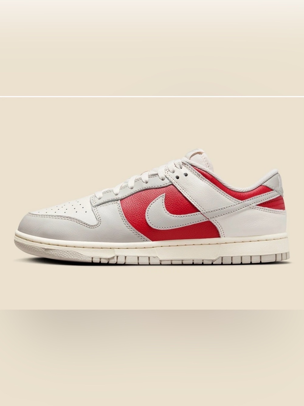 NEW Nike Dunk Low Retro Ohio State OSU Phantom Grey Red HJ9093-030 10, 10.5